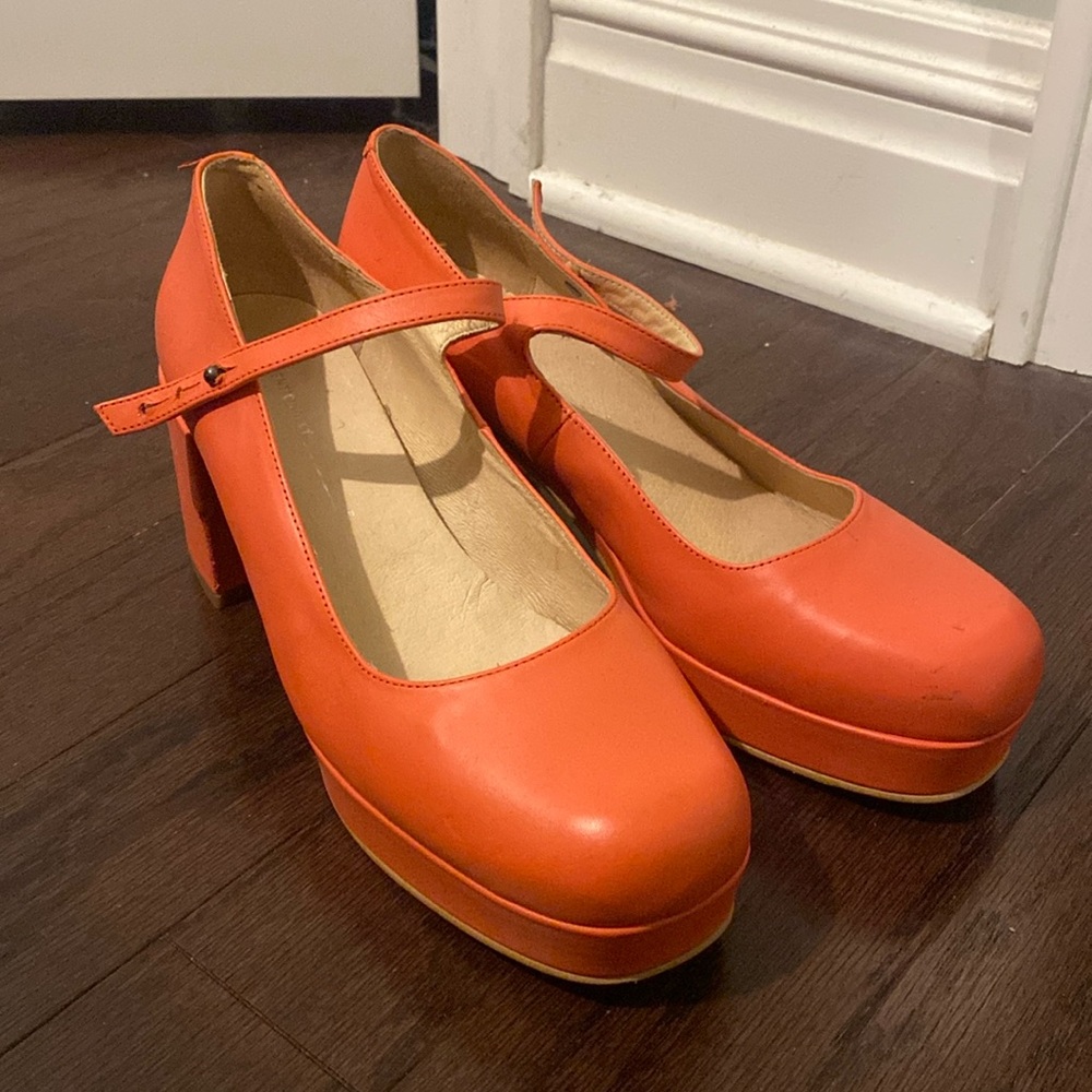 Intentionally Blank Coral Mary Jane